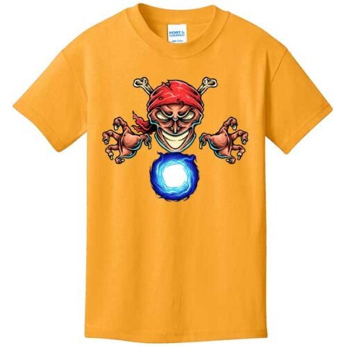 Pirate Magician Kids Classic Printed Tee