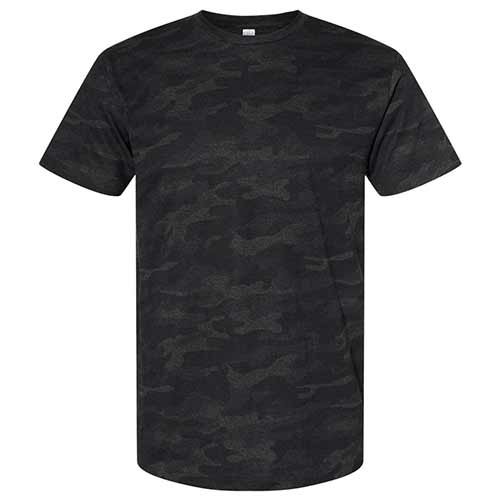 LAT 6901 Fine Jersey Camo Tee - Image 4